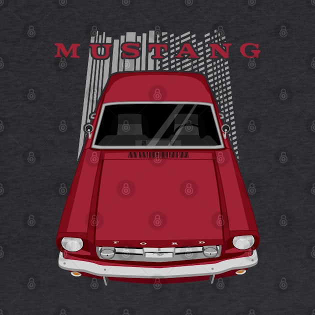 Mustang 1966 - Burgundy by V8social